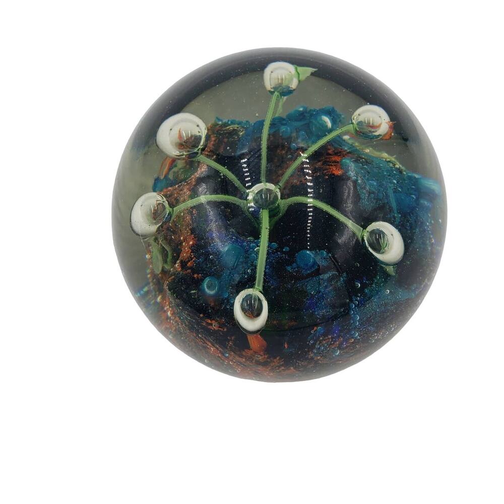 Dynasty Gallery Paperweight Art Glass Heirloom Collectibles Around World